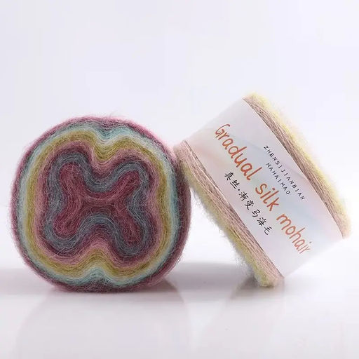Цена за 4 мотков пряжи GRADUAL SILK MOHAIR