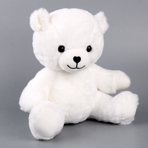 Мягкая игрушка «Мишка», 25 см, цвет белый