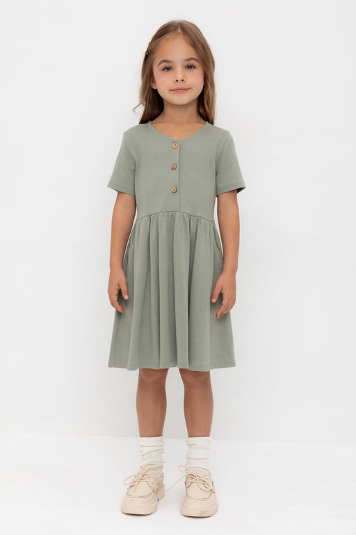 КР 5876/зеленый чай к565 платье для дев - Crockid фото 5