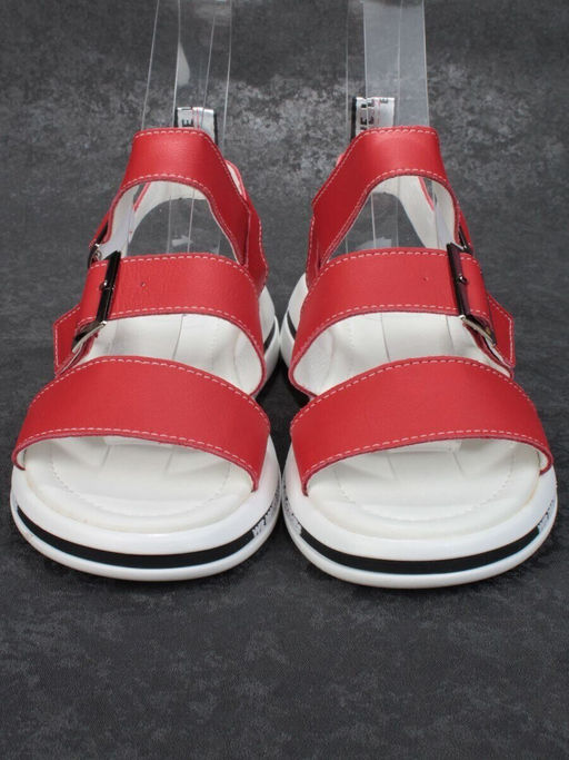 08-FED26-5P RED Босоножки женские (натуральная кожа)