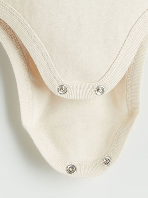 K?sa Kollu Bisiklet Yaka Erkek Bebek Body