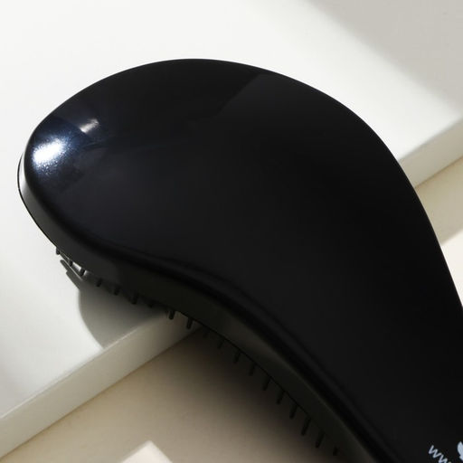 Массажная расчёска волна Beauty Fox, чёрная