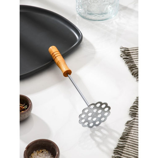 Толкушка Доляна «Деревенька. Цветочек», h=21.5 см