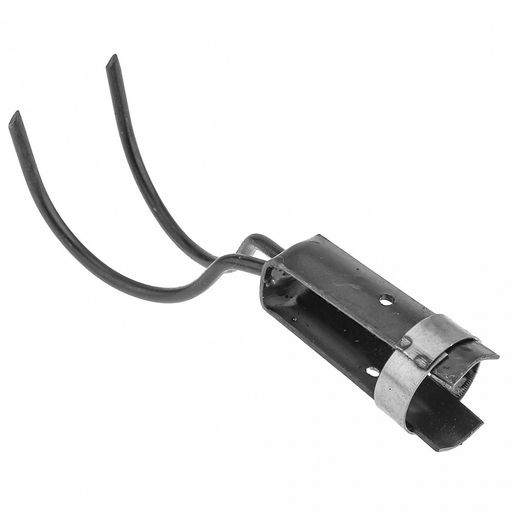 Рыхлитель "Стриж" 12х5,5см, 2 зубый (заточка на станке), легированная сталь 30ХГСА, тулейка д4-3см, вес 170гр (Россия)