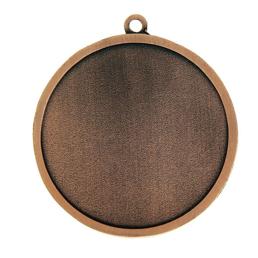 Цена за 2 шт. Медаль призовая «3 место» бронза 017, d=4.5 см, без ленты