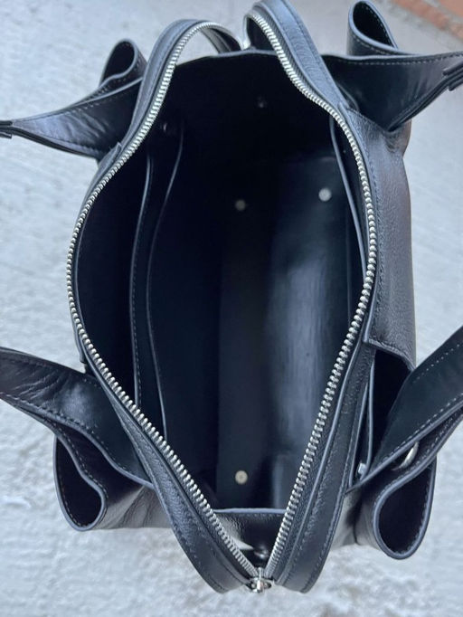 Женская кожаная сумка тоут 3120 Блек