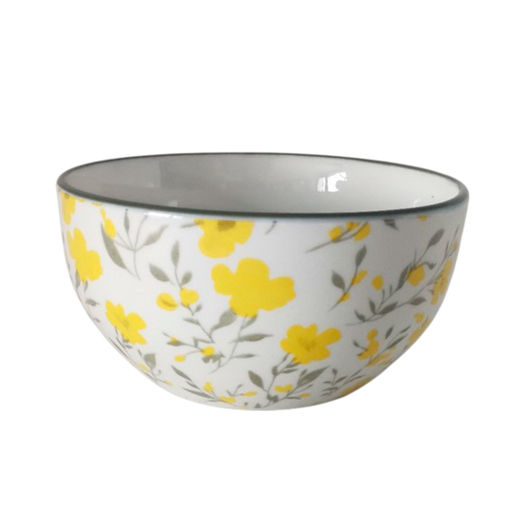 Салатник 14 см 650 мл "Лютики" арт WQ2501-55DB (687448)