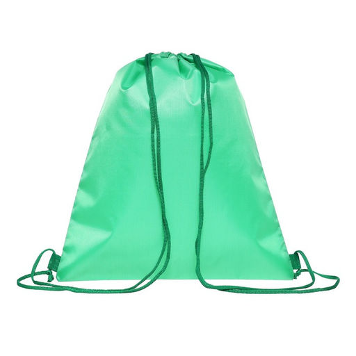 Мешок для обуви 420×340 мм, Calligrata «Стандарт», (мягкий полиэстер, плотность 210 D), зелёный