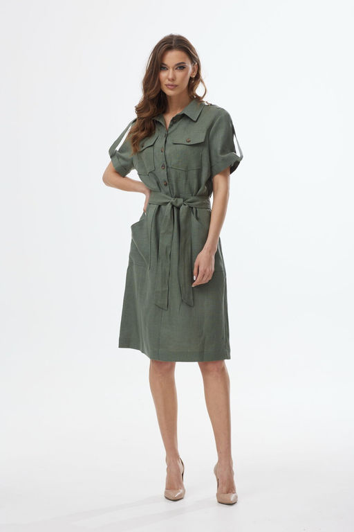 Платье Golden Valley 4921-Р зеленый  фото 5