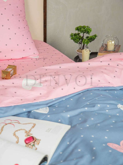 КПБ Denvol Classic на резинке по кругу DENCLR009 Семейный