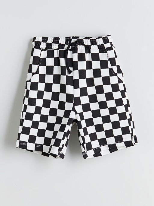 Beli Lastikli Desenli Erkek ?ocuk ?ort