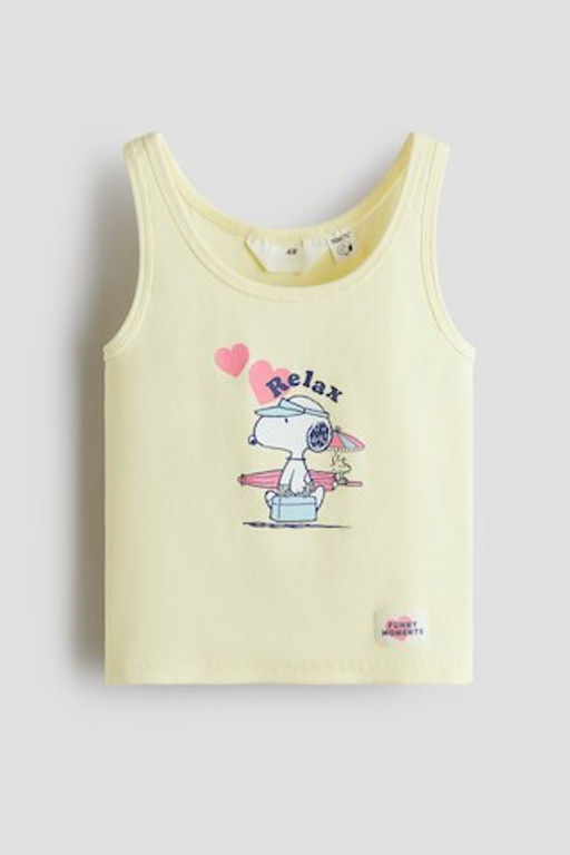 Camiseta de tirantes con motivo estampado - H&m фото 2