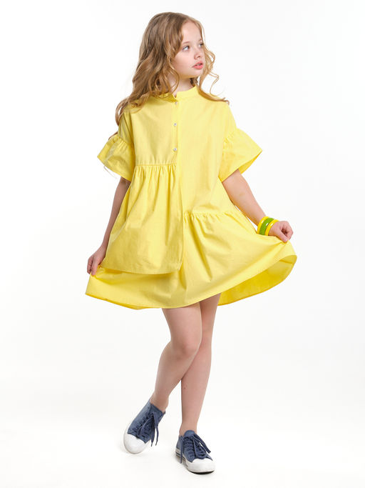 Платье Рубашка летнее хлопковое UD 7935 фисташка - Mini maxi фото 22