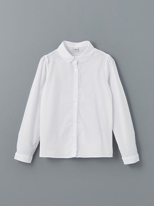 Dantel Detayl? K?z ?ocuk G?mlek