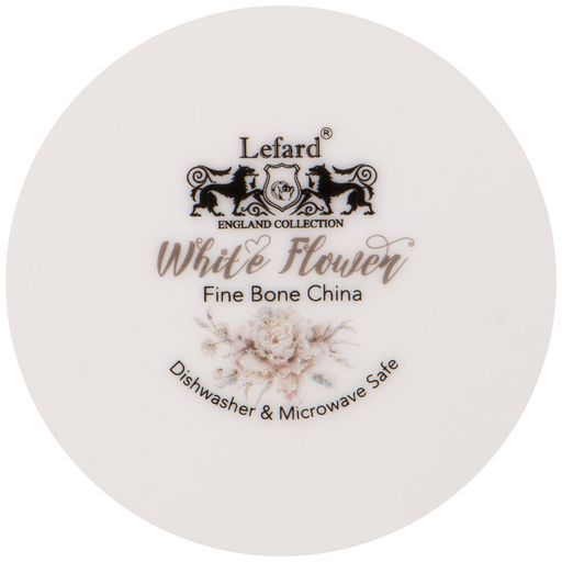 НАБОР ТАРЕЛОК ЗАКУСОЧНЫХ LEFARD WHITE FLOWER 2 ШТ. 20,5 СМ  фото 3