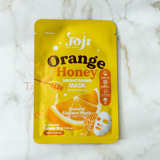 Маска для Лица Тканевая Осветляющая Апельсин и Мед JOJI
30 гр фото 25