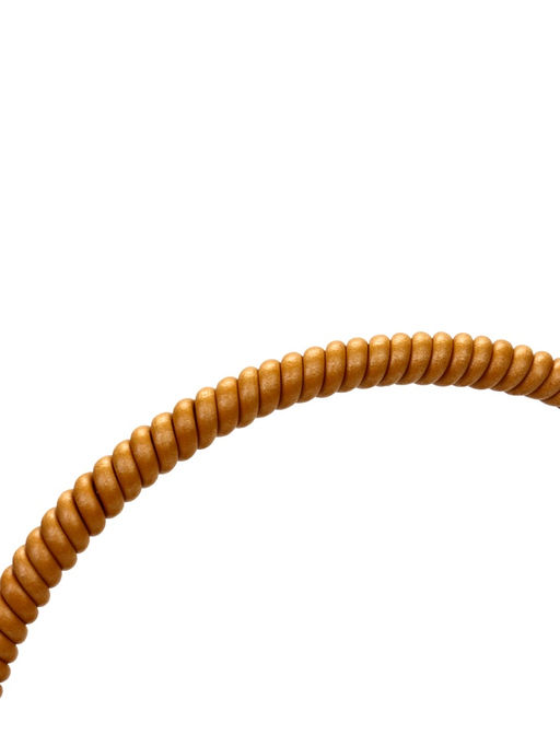 Корзина плетёная для хранения «Шар», 14×14×12 см, ручка h=16 см, пластиковая, коричневая