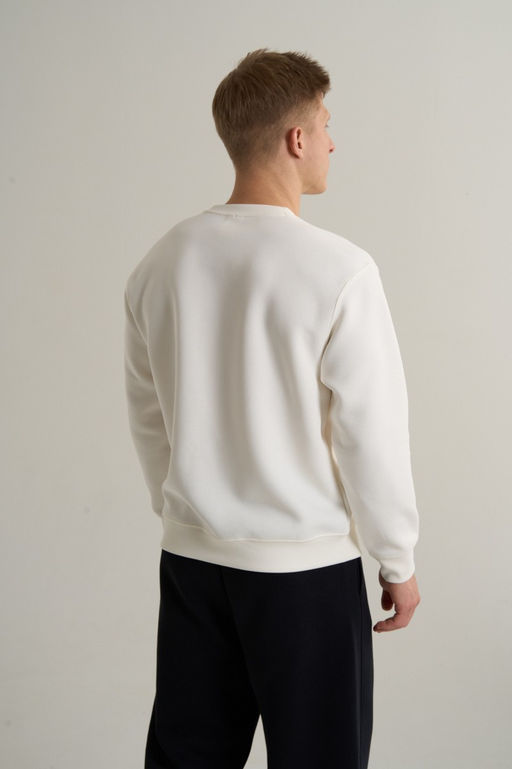 Свитшот Серо-белый ANTA SPORTS CLUB Sweatshirt  фото 4