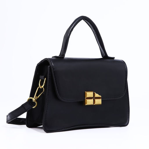 Сумка-мессенджер на магните, цвет чёрный - Simaland фото 7