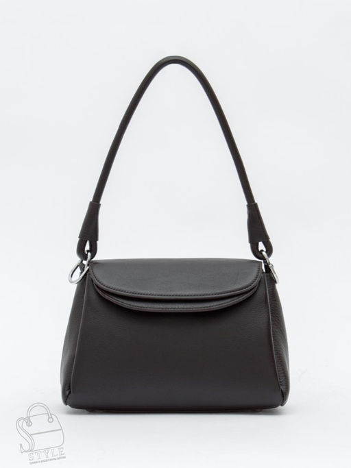 Сумка женская кожаная 2617-1YP coffee Polina&Eiterou