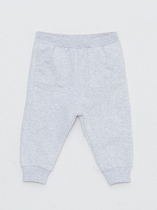 Bisiklet Yaka Uzun Kollu Bask?l? Erkek Bebek Ti??rt ve Pantolon 2li Tak?m - Waikiki фото 3