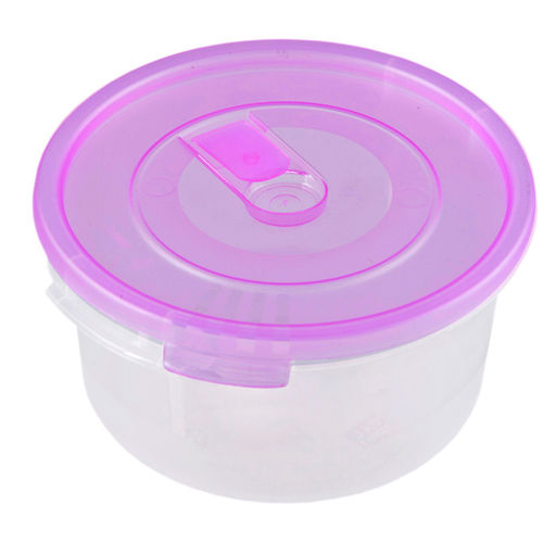 Контейнер для продуктов 1,6л круглый п/эт. Смайл с клапаном - Спарк фото 4