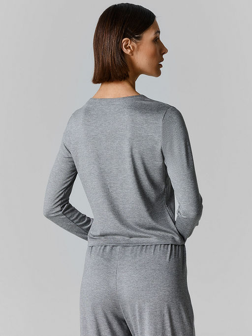 Кардиган домашний женский серый - Mark formelle фото 3