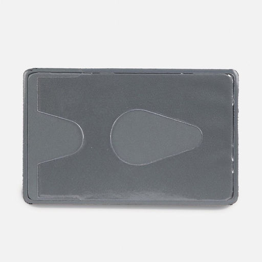 Цена за 10 шт. Обложка для проездного, пропуска, с тиснением, чёрная