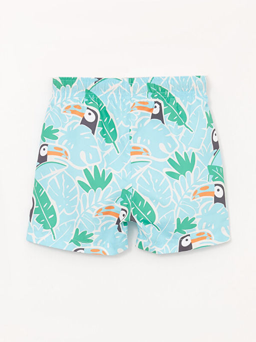 Beli Lastikli Bask?l? Erkek Bebek Deniz ?ortu - Waikiki фото 2