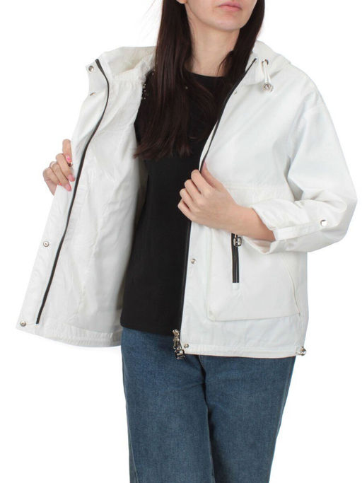 8051 WHITE Ветровка женская LYDIA - Фабричный китай фото 7
