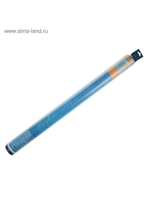 Карта Мира физическая, 120×78 см, 1:25 млн, ламинированная