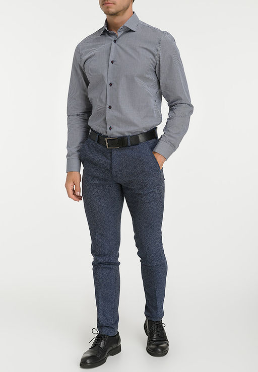 Сорочка мужская длинный рукав GREG 134/131/ROM/ZN/1p  фото 5