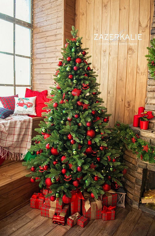 Ель премиум с лампочками Ленинградская 2,4 м - Max christmas фото 4