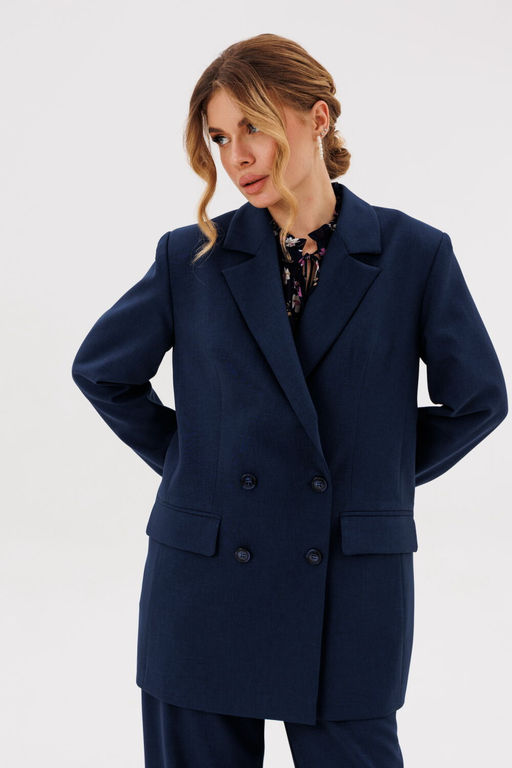 Костюм AmberA 2136-Р синий  фото 2