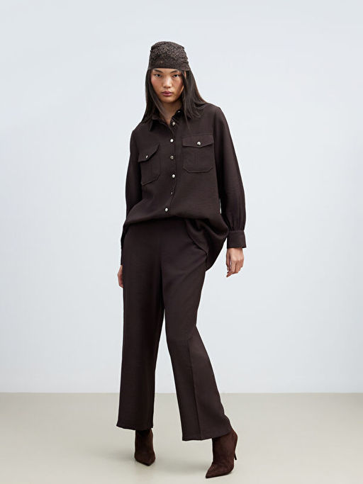 Modal Kar???ml? Kad?n G?mlek