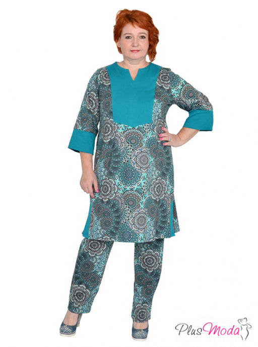 Туника Модель №1207 размеры 44-84 - Plusmoda фото 20