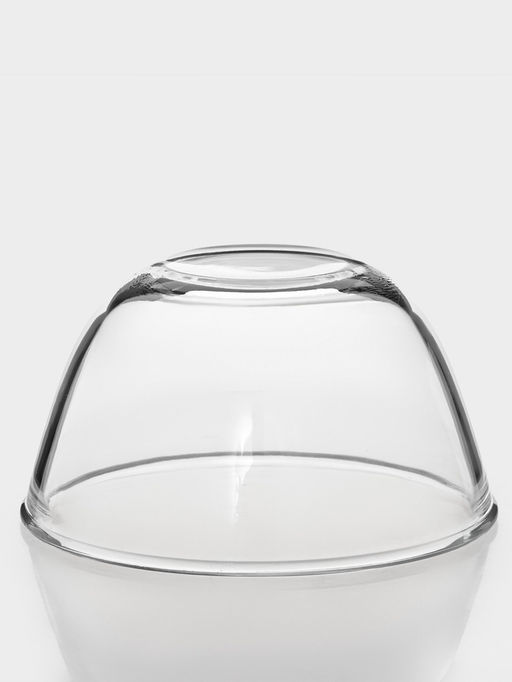 Салатник Доляна Simple, 750 мл, 15×8 см, стекло, прозрачный