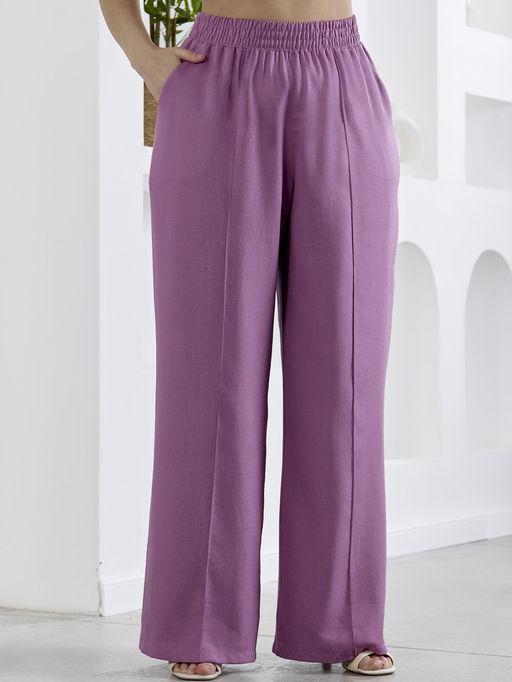 Брюки Камео-2 из вискозы со льном - Виотекс фото 44