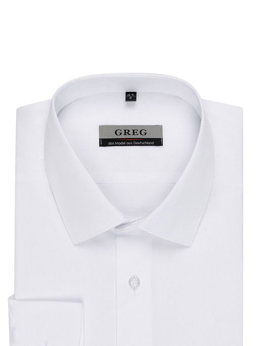 Сорочка мужская длинный рукав GREG 103/239/0011/ZV  фото 3
