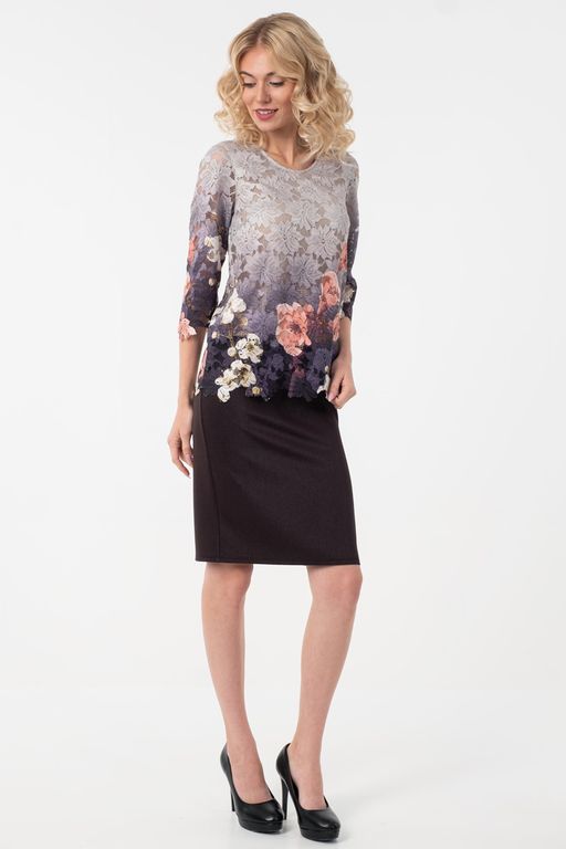 Платье П4-4245 - Wisell фото 10