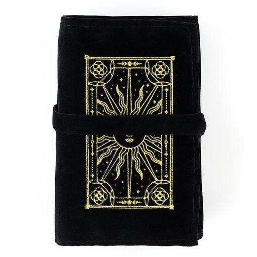 Мешочек для карт универсальный «Солнце», бархатный, 14×40 см