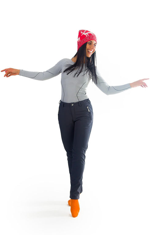 Брюки D-0307 Темно-серый