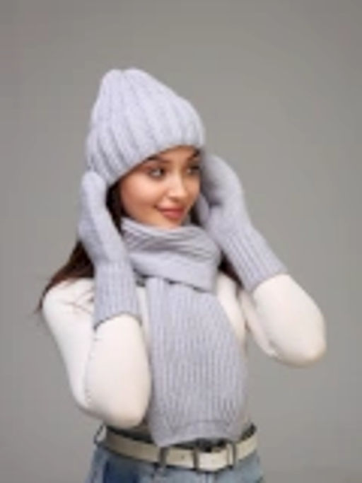 Комплект Грация new (шапка+шарф+варежки) - Tamasha фото 8