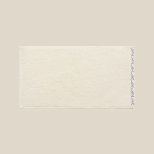 Полотенце махровое SL HOME: Floral «Айвори» 50×90 см, хлопок 100%, бежевое