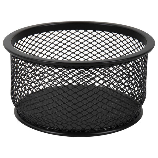 Подставка-стакан круглая металлическая Brauberg "Germaniun" 95*50мм (223120) черная