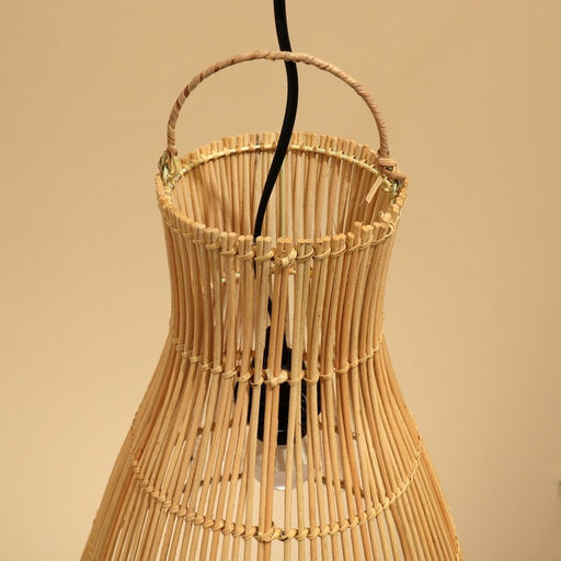 Светильник потолочный из ротанга «Ади», 1×120 Вт, Е27, 30×30×35 см