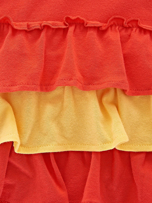 Платье для девочки UD 3182 коралловый - Mini maxi фото 6