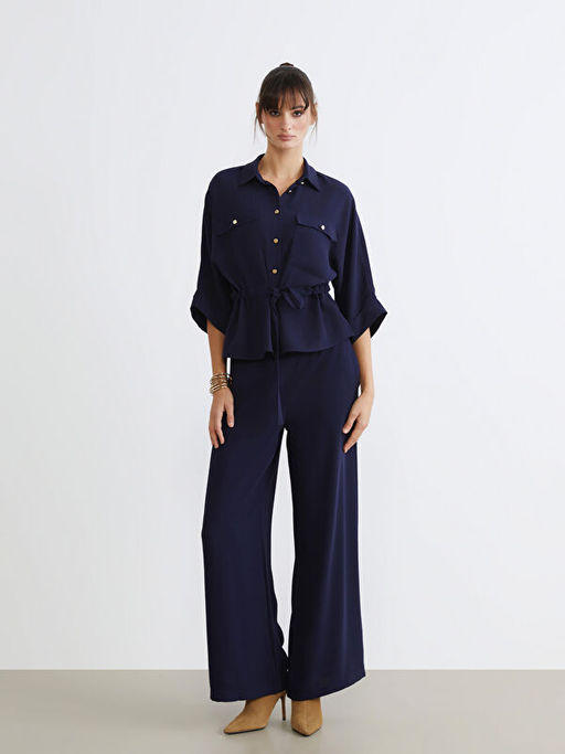 Ba?lamal? Oversize Kad?n G?mlek