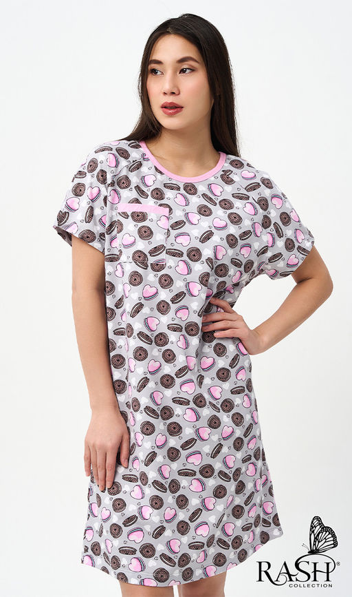 Ночная сорочка "Печеньки" Цвет:как на фото