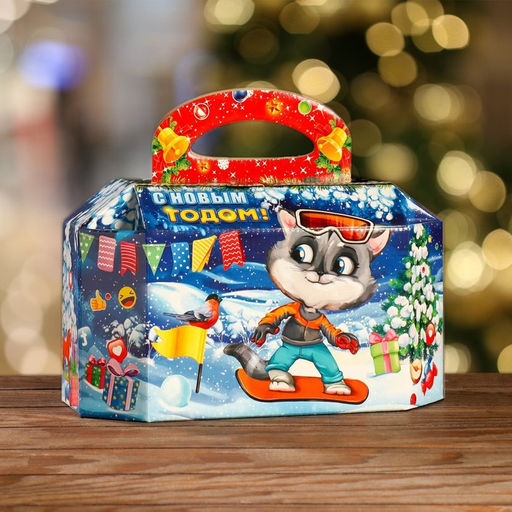 Цена за 5 шт. Подарочная коробка Подарки для котят, 16,5 х 29 х 17 см - Simaland фото 5